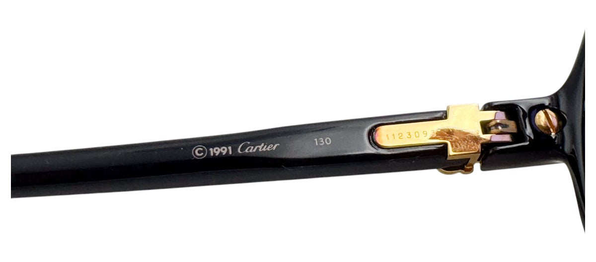 Lunettes Vintage CARTIER Cabriolet 130 – Monture de luxe – N°60