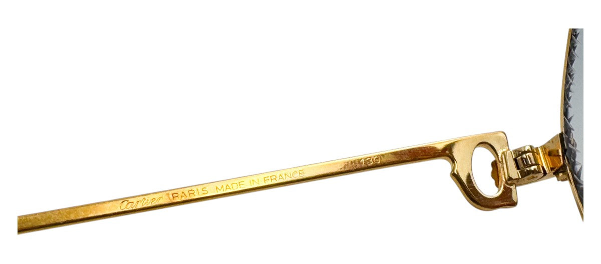 Lunettes Vintage CARTIER Vendôme Louis 130 – Monture de luxe Made in France – N°37