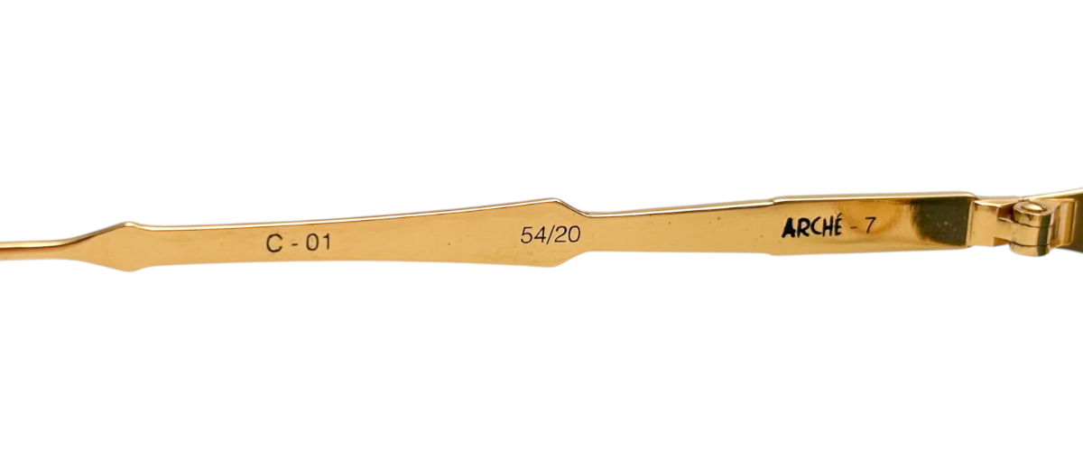 Lunettes CASANOVA Vintage C-01 54 20 ARCHE-6 61 – Années 80/90
