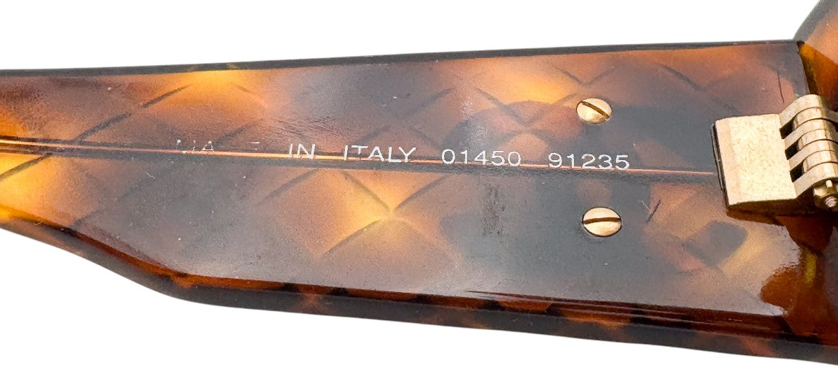 Lunettes de soleil matelassées Vintage CHANEL 01450 91235 N°6