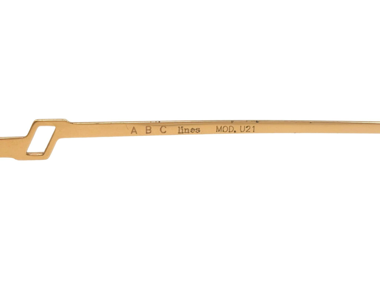 Lunettes Vintage ABC Lines - Modèle U.21 C02