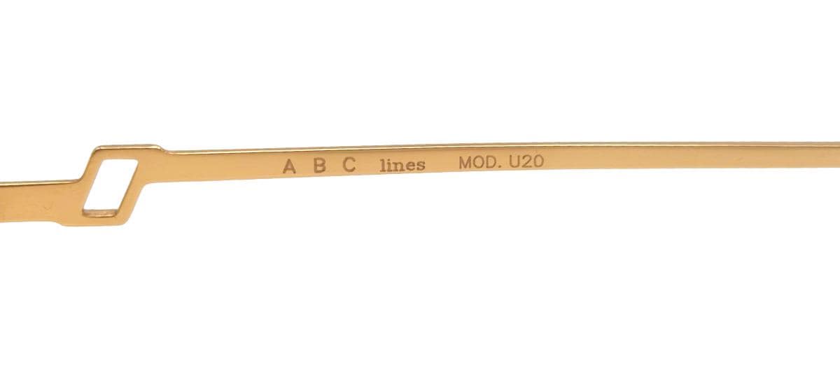 Lunettes Vintage ABC Lines - Modèle U20 C02