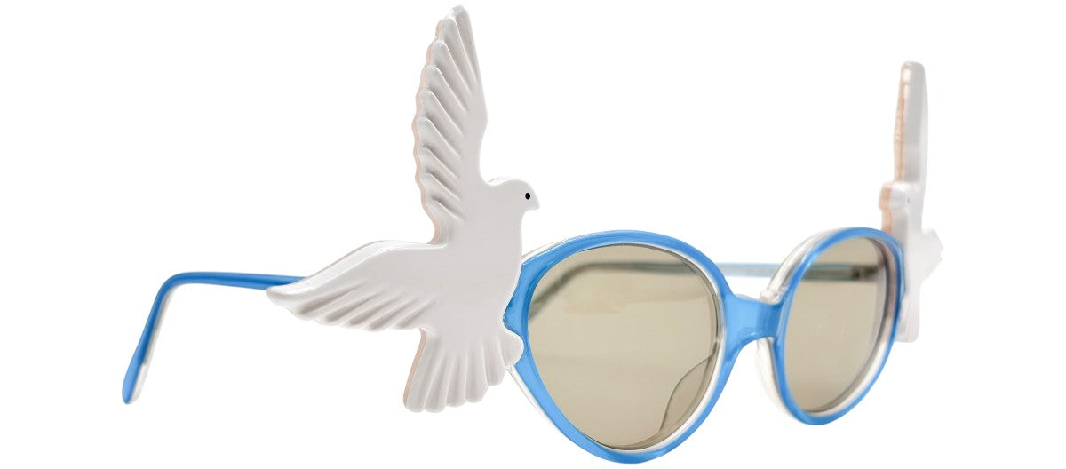 Lunettes ANGLO AMERICAN EYEWEAR "BIRDS LA10 WH"