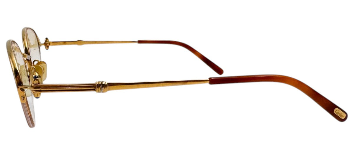 Lunettes Vintage CARTIER Cabochon 130 - Monture N°53