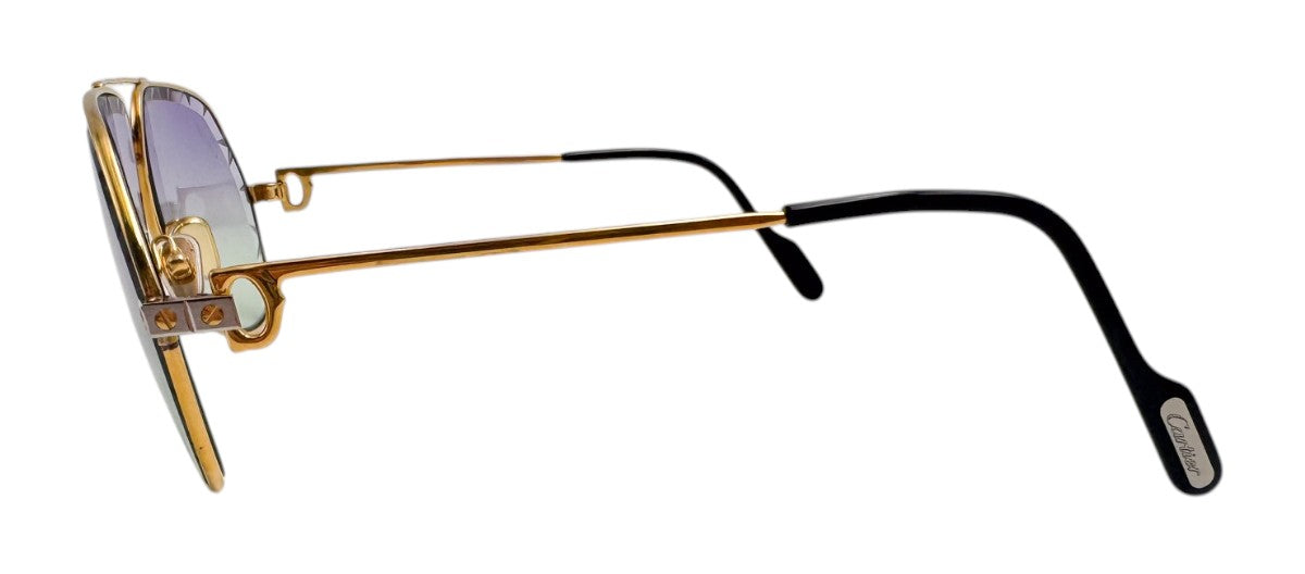 Lunettes Vintage CARTIER Vendôme Santos 130 – Monture collector Made in France – N°41