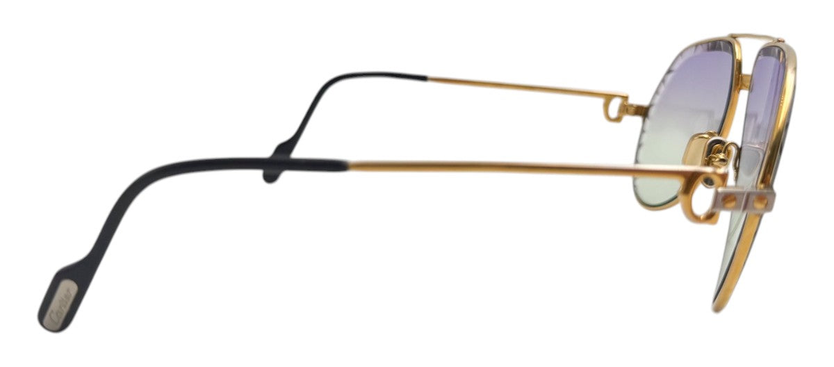 Lunettes Vintage CARTIER Vendôme Santos 130 – Monture collector Made in France – N°41