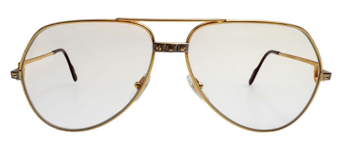 Lunettes Vintage CARTIER Vendôme Santos - Monture de luxe N°15