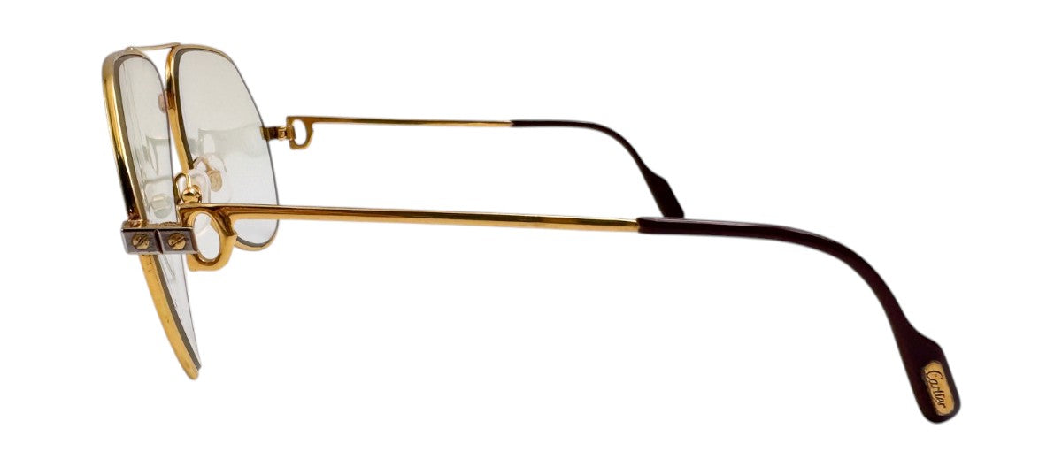 Lunettes Vintage CARTIER Vendôme Santos - Monture de luxe N°15