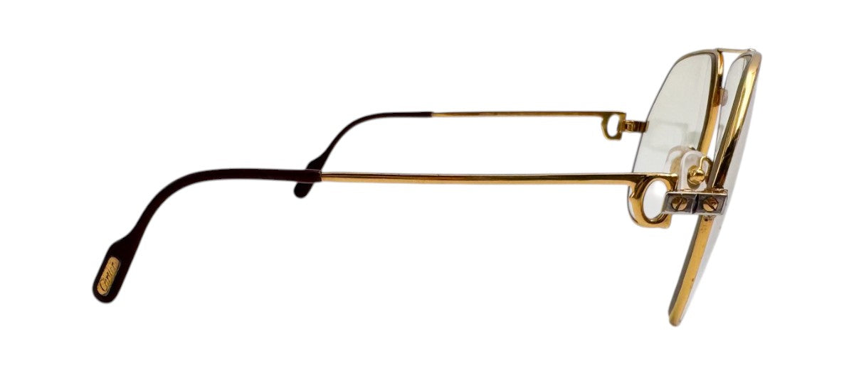 Lunettes Vintage CARTIER Vendôme Santos - Monture de luxe N°15