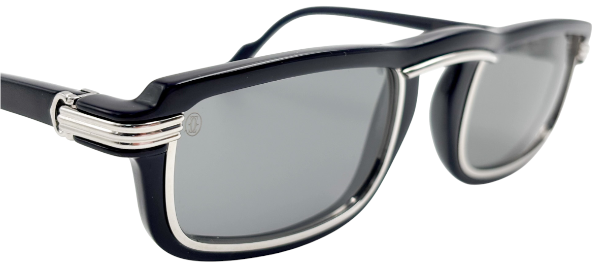 Lunettes CARTIER Vintage 130 VERTIGO BLUE SILVER 1247669