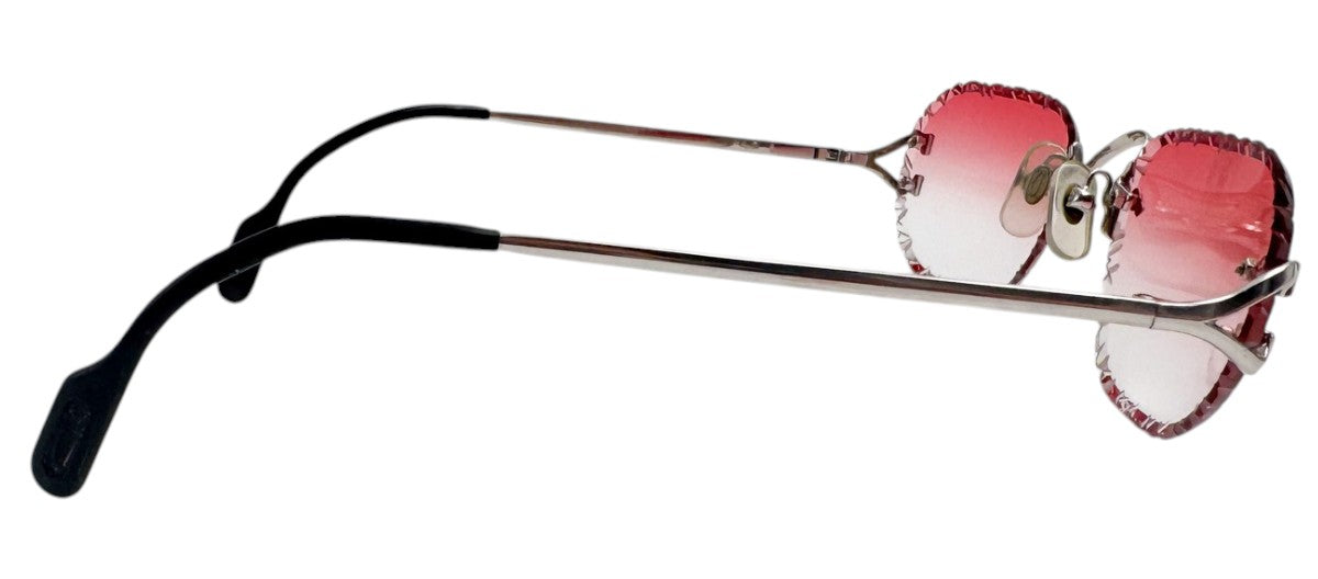 Lunettes Vintage CARTIER PERCÉE 135 – Diamond Cut – N°39