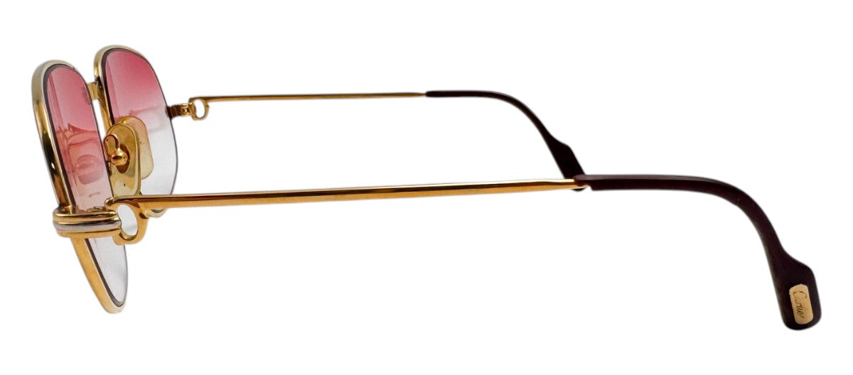 Lunettes Vintage CARTIER Romance Louis - Made in France N°50