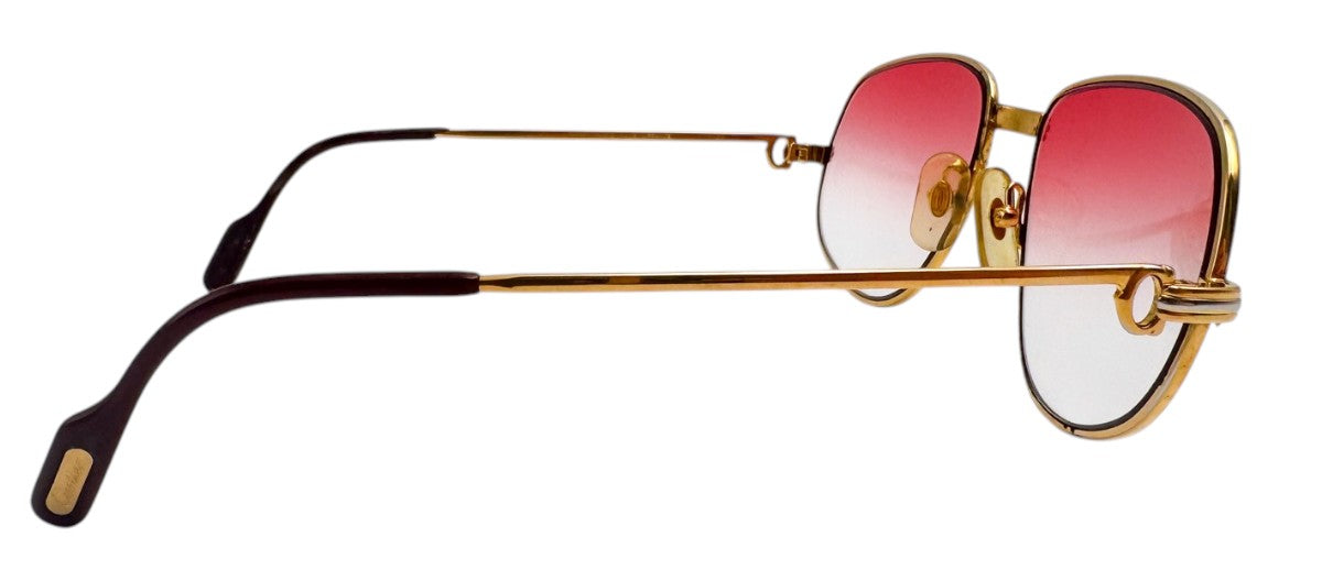 Lunettes Vintage CARTIER Romance Louis - Made in France N°50