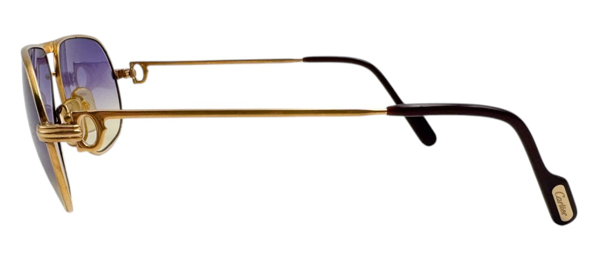 Lunettes Vintage CARTIER TANK - Aviateur oversize N°22