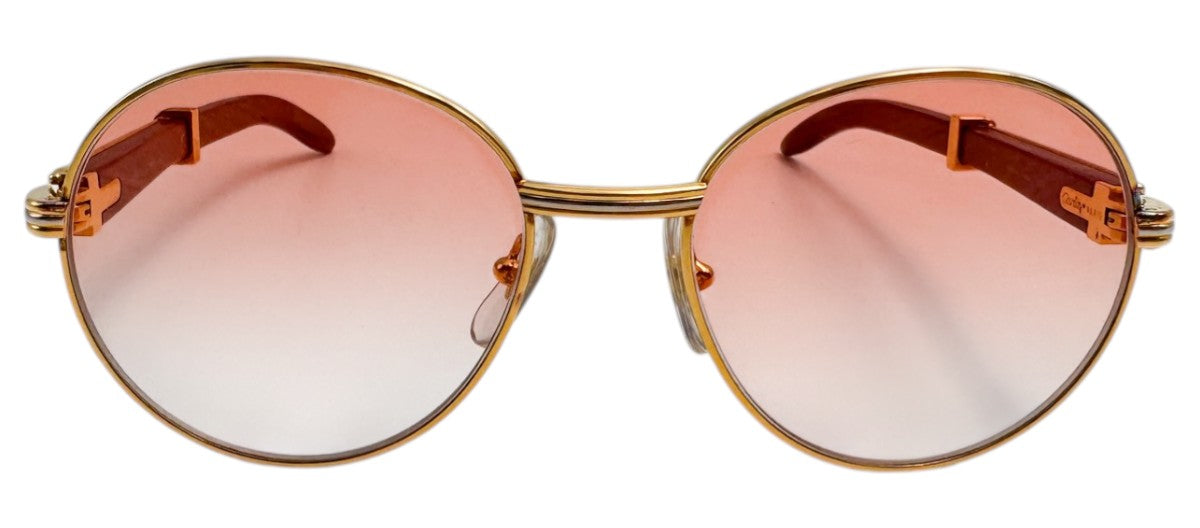 Lunettes Vintage CARTIER BAGATELLE 135b – Monture de luxe Made in France – N°3