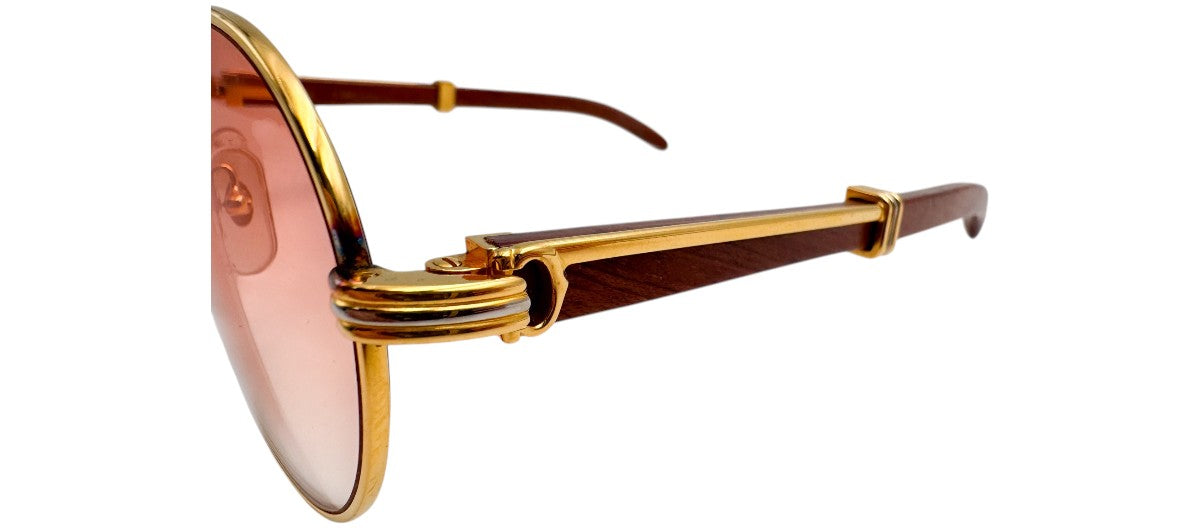 Lunettes Vintage CARTIER BAGATELLE 135b – Monture de luxe Made in France – N°3
