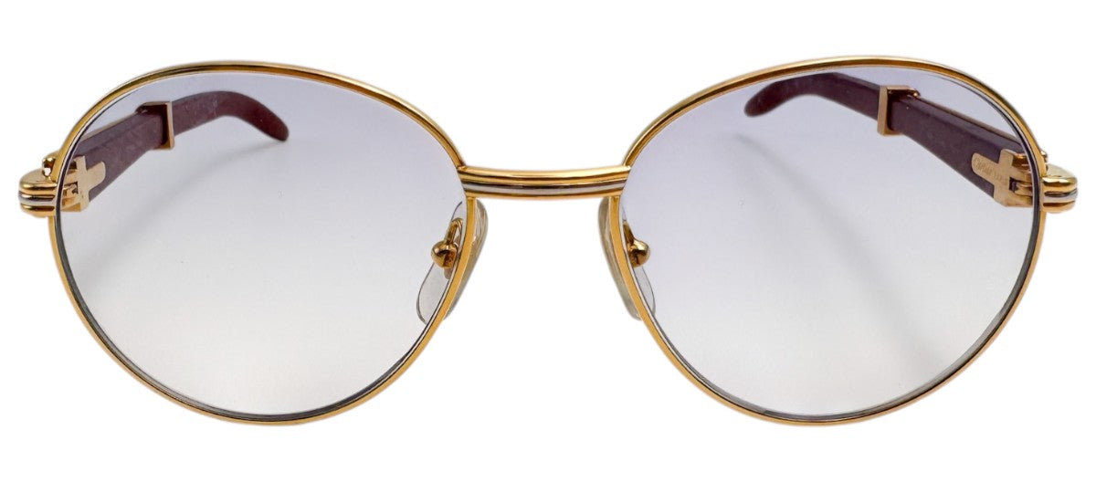Lunettes Vintage CARTIER BAGATELLE 135b – Monture de luxe 1990 Made in France – N°4