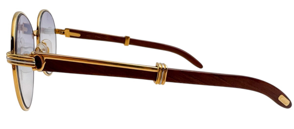 Lunettes Vintage CARTIER BAGATELLE 135b – Monture de luxe 1990 Made in France – N°4