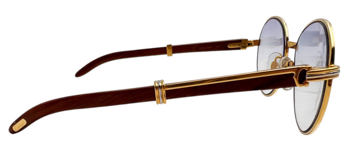 Lunettes Vintage CARTIER BAGATELLE 135b – Monture de luxe 1990 Made in France – N°4