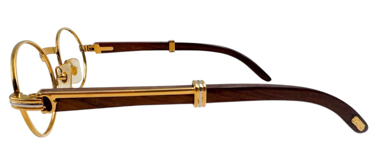 Lunettes Vintage CARTIER Giverny 135b – Monture Made in France – N°10