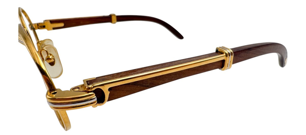 Lunettes Vintage CARTIER Giverny 135b – Monture Made in France – N°10