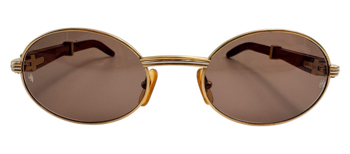 Lunettes Vintage CARTIER Giverny 135b – Monture en bois Made in France – N°6