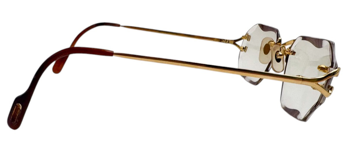Lunettes Vintage CARTIER C PERCEE - Diamond Cut N°40