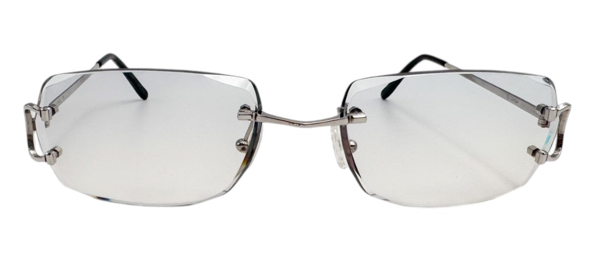 Lunettes Vintage CARTIER BIG C PERCEE 140 - Diamond Cut N°43