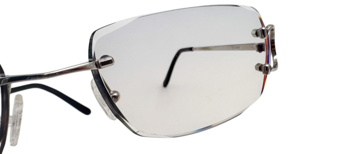 Lunettes Vintage CARTIER BIG C PERCEE 140 - Diamond Cut N°43