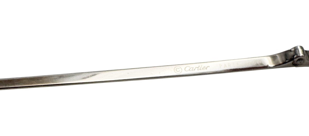 Lunettes Vintage CARTIER BIG C PERCEE 140 - Diamond Cut N°43
