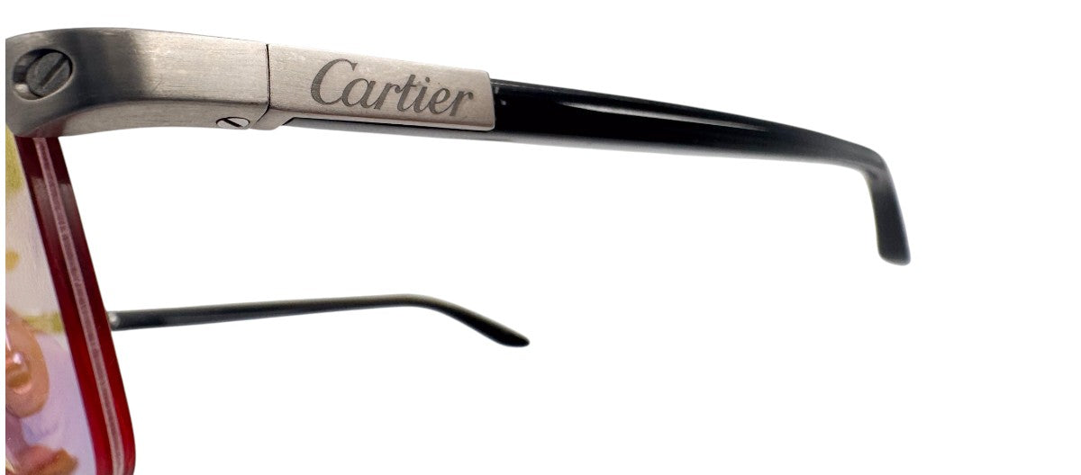 Lunettes Vintage CARTIER Titanium 140 - Made in France N°34