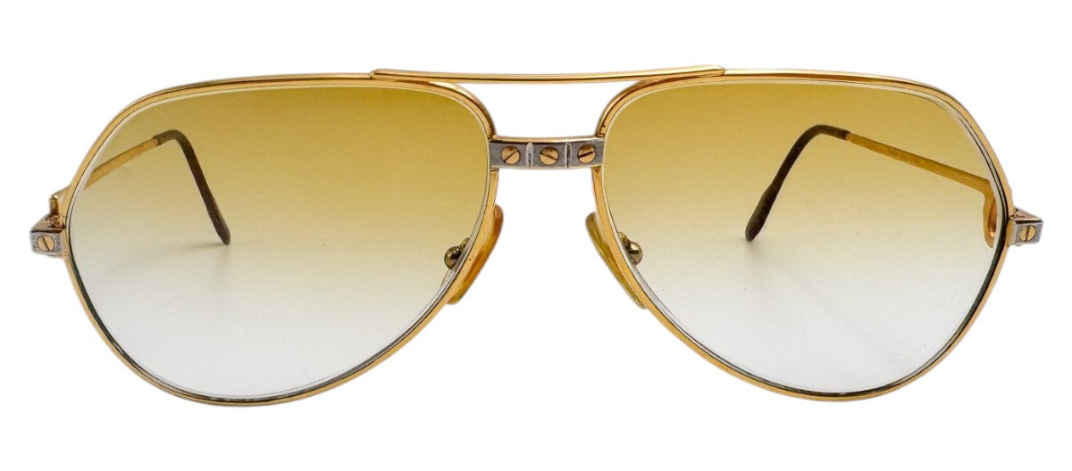 Lunettes Vintage CARTIER Vendôme Santos - Monture de luxe N°52