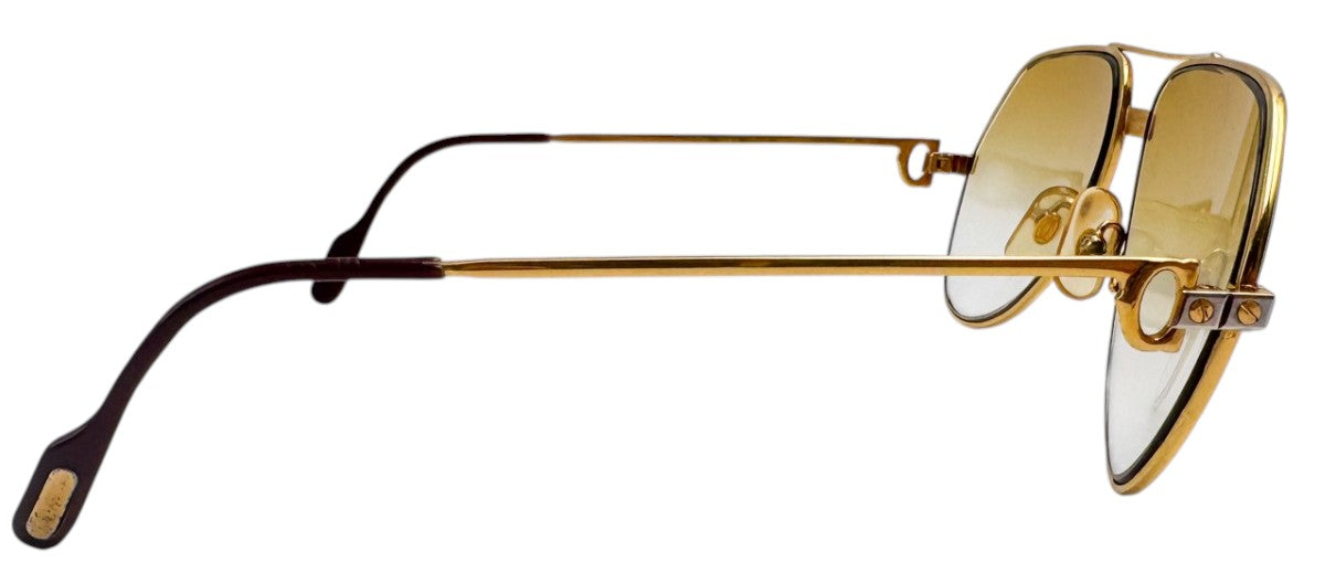 Lunettes Vintage CARTIER Vendôme Santos - Monture de luxe N°52