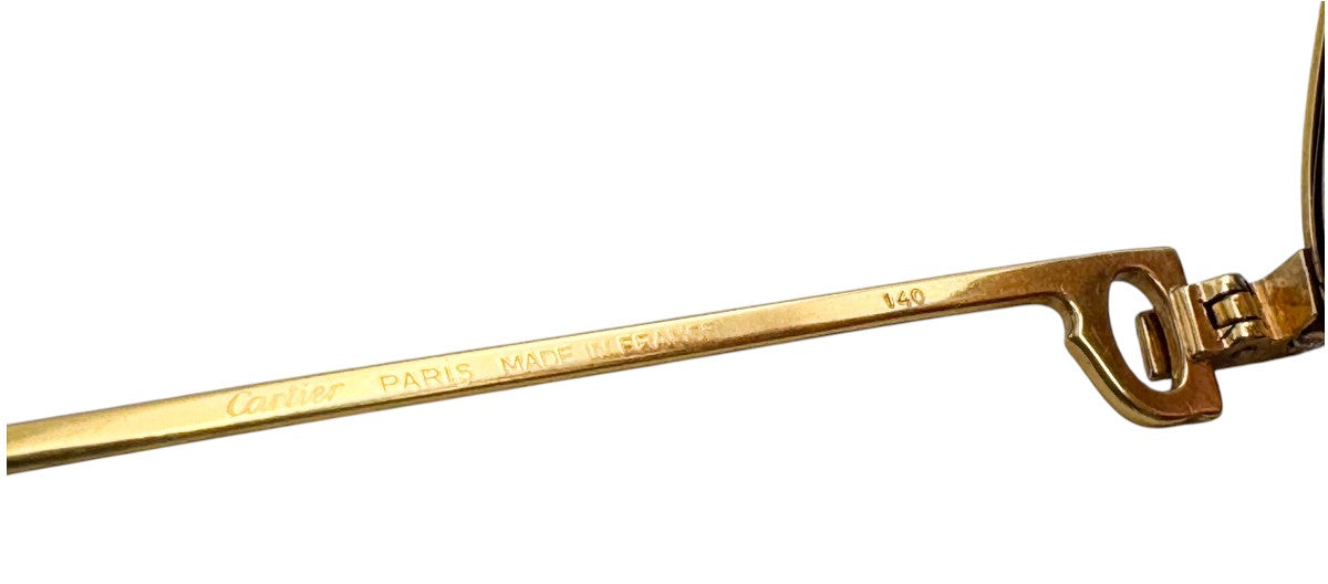 Lunettes Vintage CARTIER Vendôme Santos - Aviateur N°11