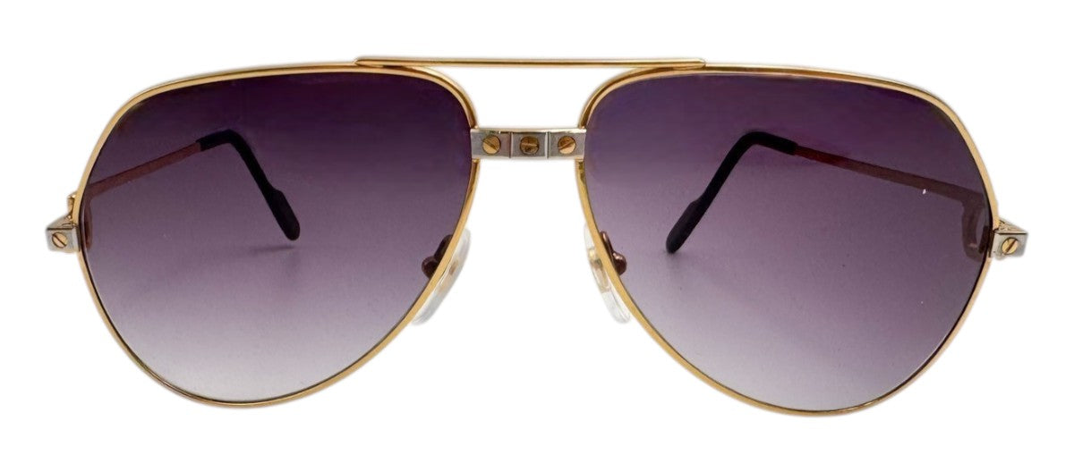 Lunettes Vintage CARTIER Vendôme Santos 140 - Aviateur N°24