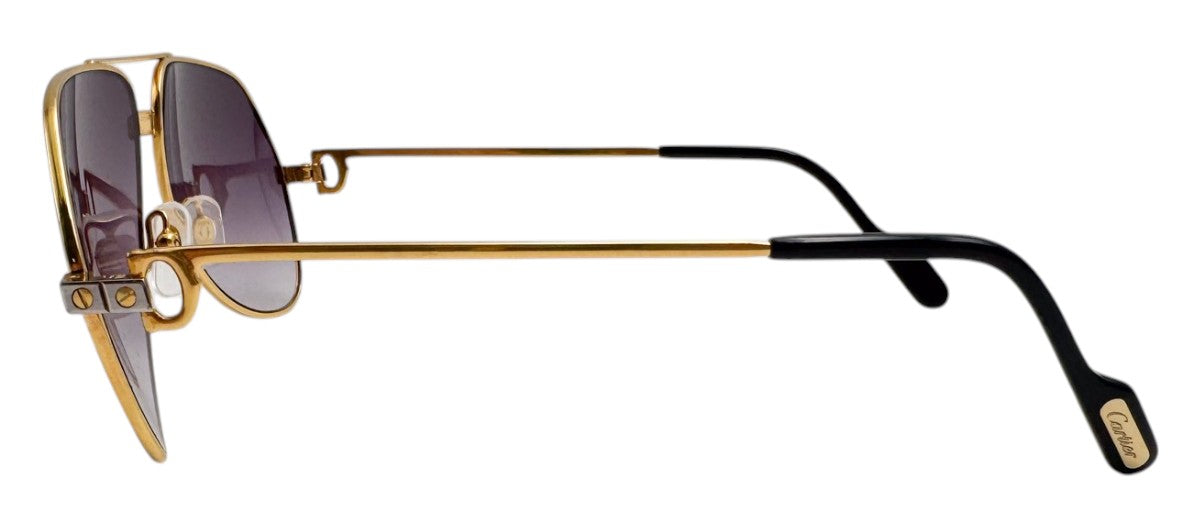 Lunettes Vintage CARTIER Vendôme Santos 140 - Aviateur N°24