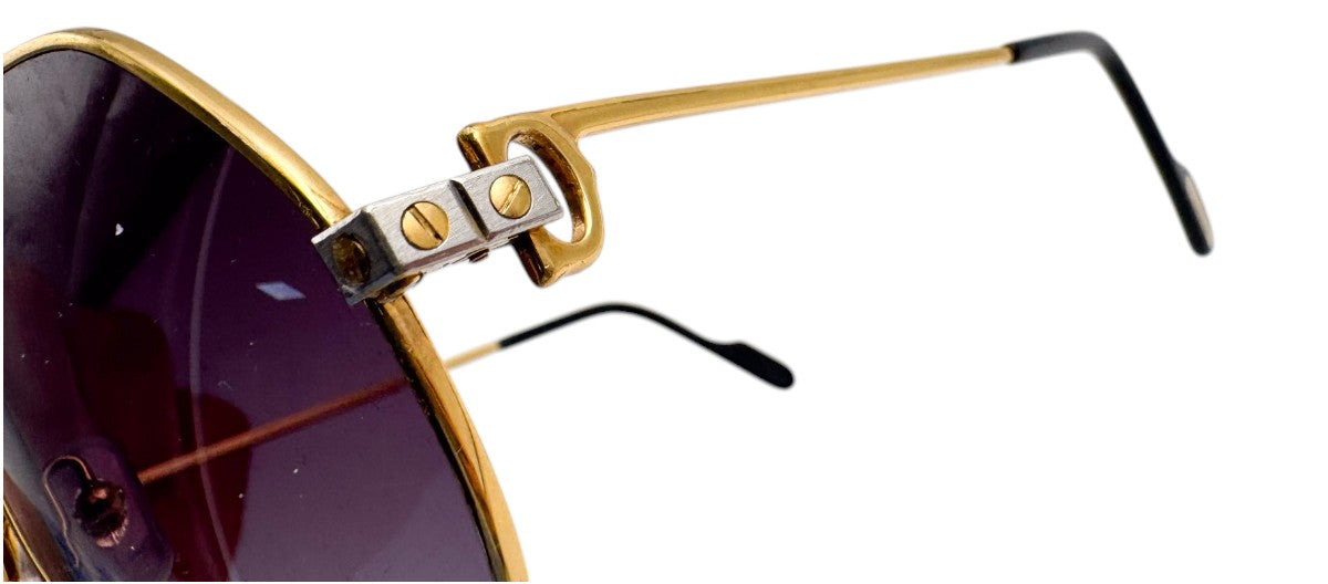 Lunettes Vintage CARTIER Vendôme Santos 140 - Aviateur N°24