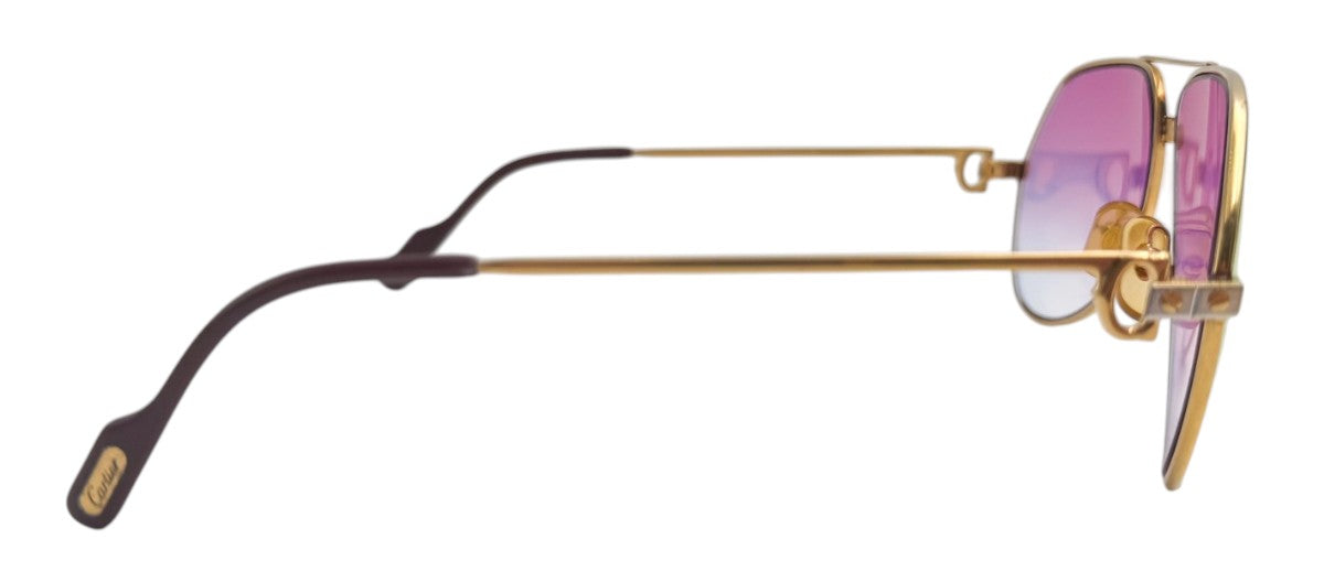 Lunettes Vintage CARTIER Vendôme Santos 140 - Aviateur N°49