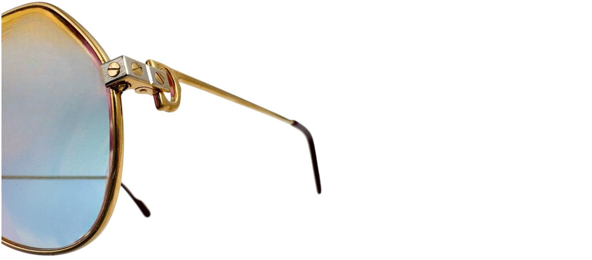 Lunettes Vintage CARTIER Vendôme Santos 140 - Aviateur N°49