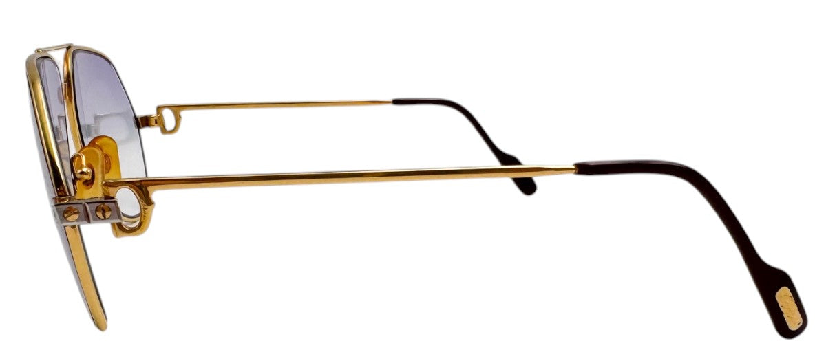 Lunettes Vintage CARTIER Vendôme Santos - Aviateur N°59