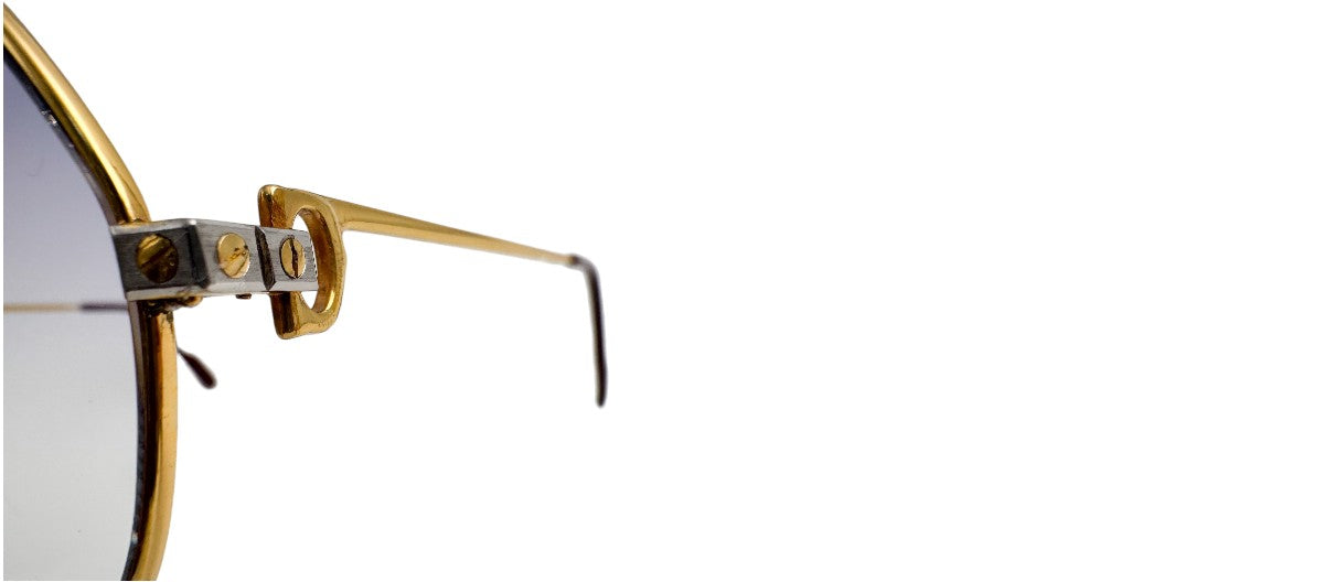 Lunettes Vintage CARTIER Vendôme Santos - Aviateur N°59
