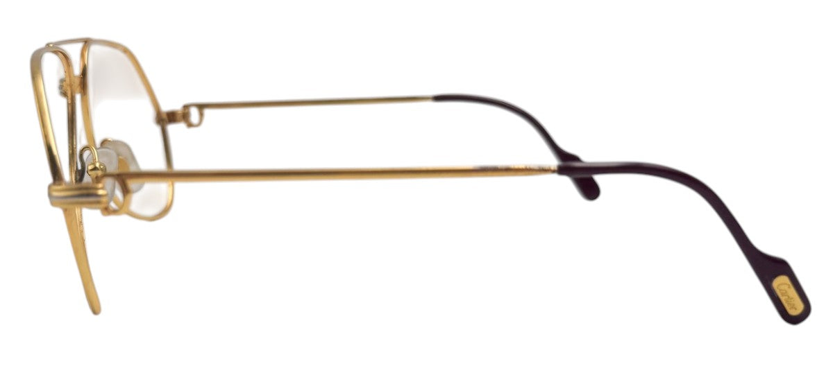 Lunettes Vintage CARTIER Vendôme Louis - Monture de luxe aviateur N°44