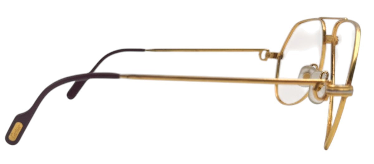 Lunettes Vintage CARTIER Vendôme Louis - Monture de luxe aviateur N°44