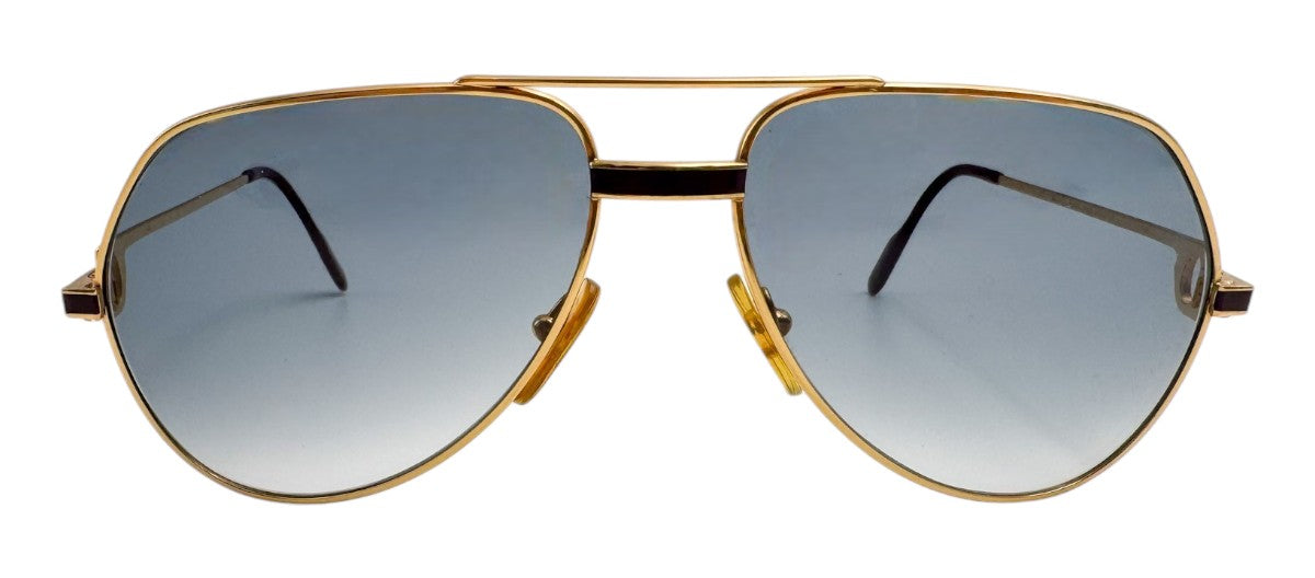 Lunettes Vintage CARTIER Vendôme Laqué - Monture de luxe aviateur N°19