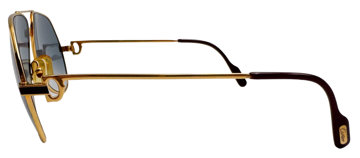 Lunettes Vintage CARTIER Vendôme Laqué - Monture de luxe aviateur N°19