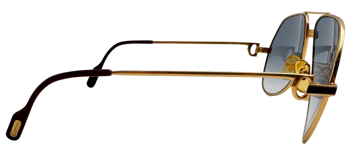 Lunettes Vintage CARTIER Vendôme Laqué - Monture de luxe aviateur N°19