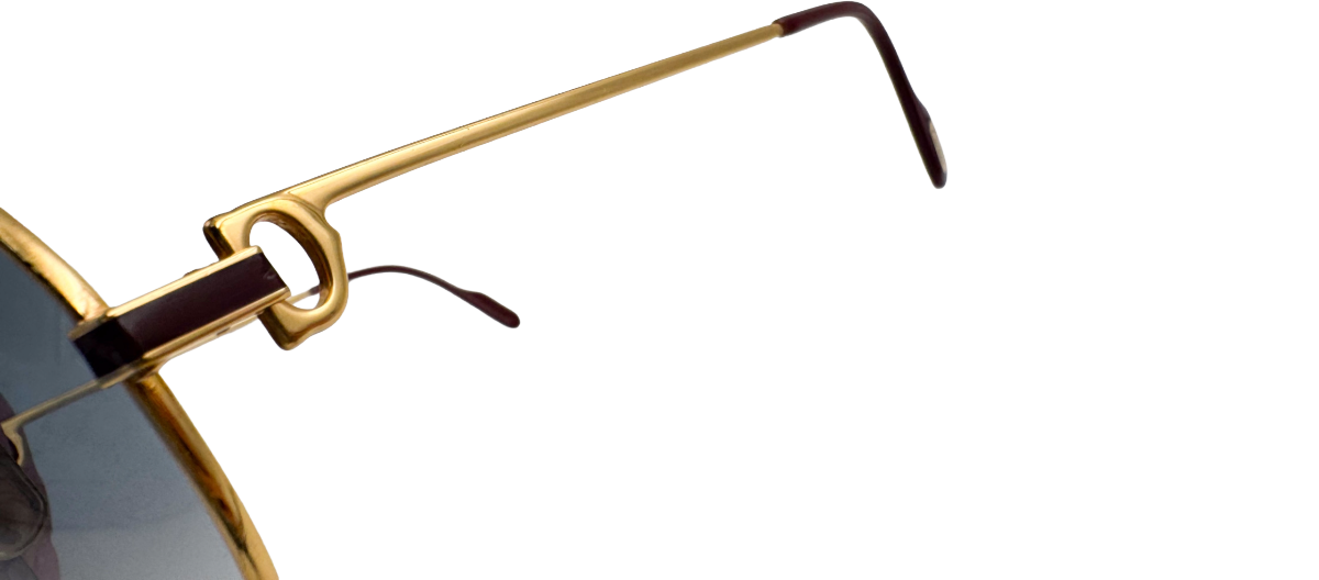 Lunettes Vintage CARTIER Vendôme Laqué - Monture de luxe aviateur N°19