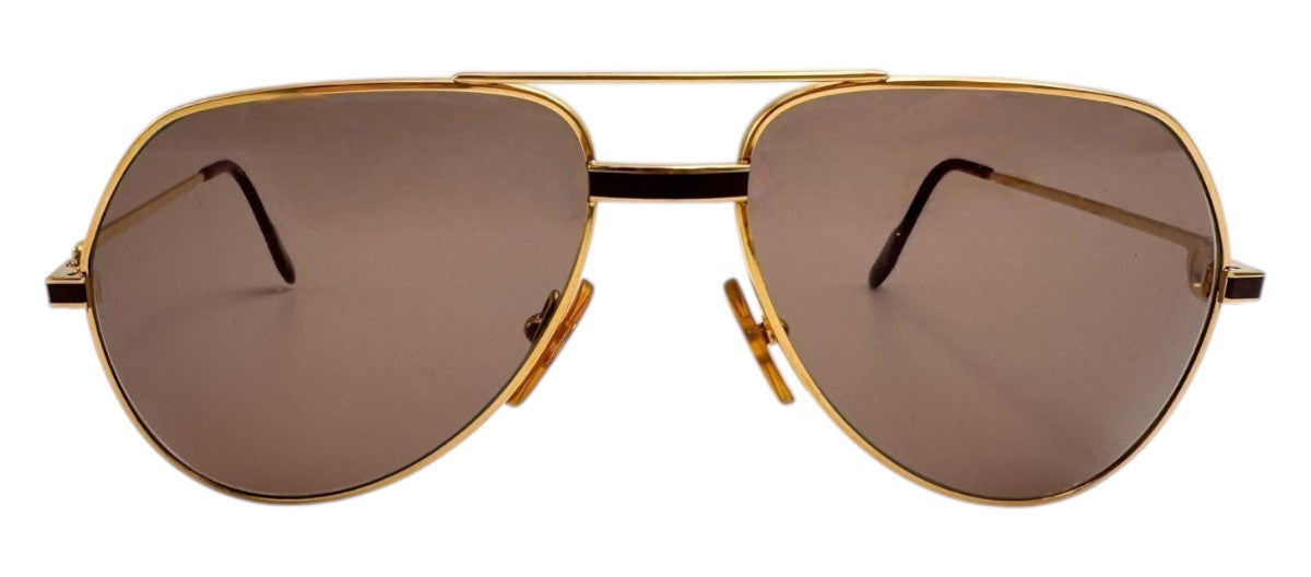 Lunettes Vintage CARTIER Vendôme Laqué 140 - Monture aviateur N°20