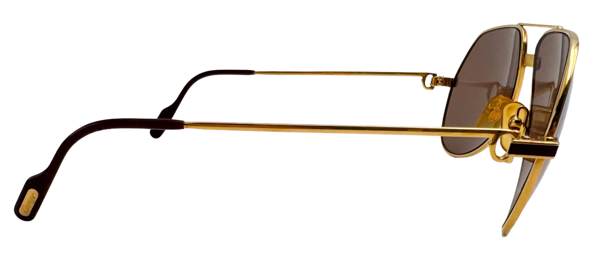 Lunettes Vintage CARTIER Vendôme Laqué 140 - Monture aviateur N°20