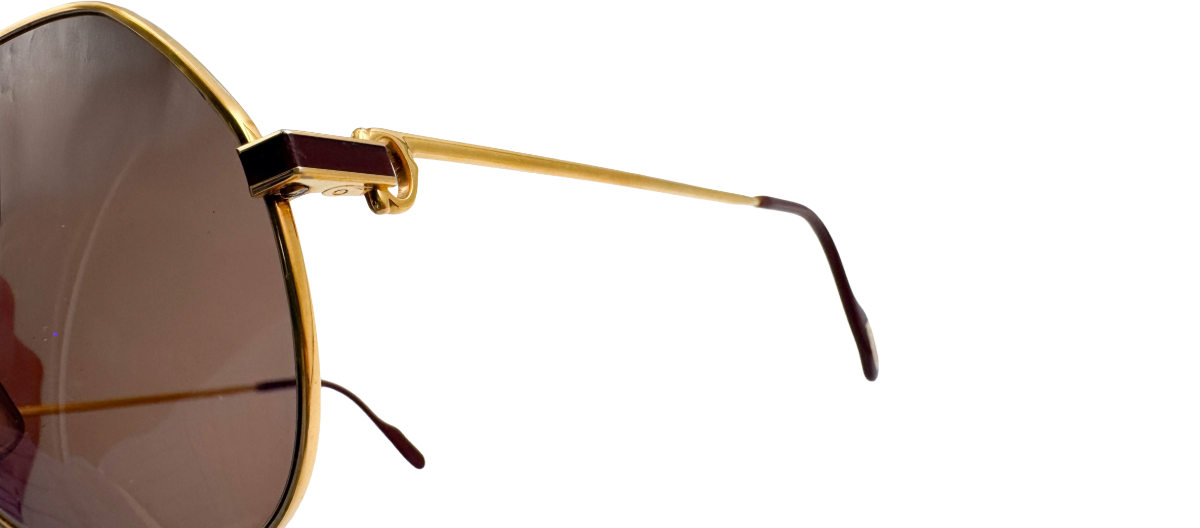 Lunettes Vintage CARTIER Vendôme Laqué 140 - Monture aviateur N°20